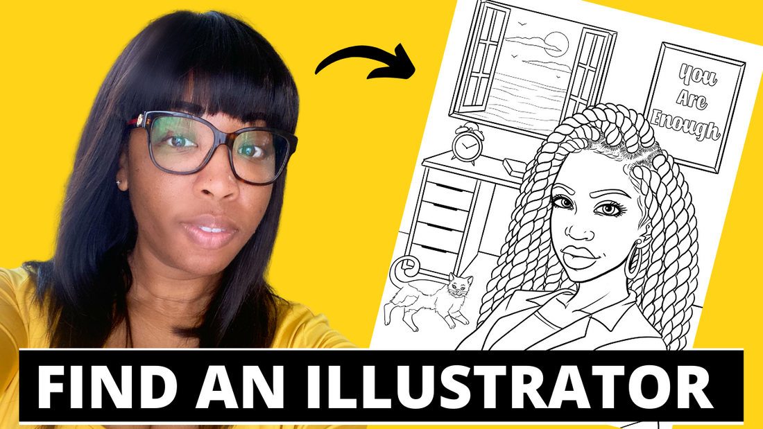 How to Find an illustrator to create coloring Books