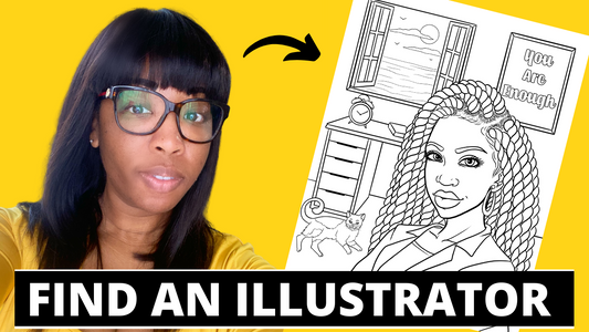 How to Find an illustrator to create coloring Books